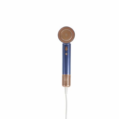 Mini High Speed Hair Dryer 1400W Unfolding Deep Sea Blue + Retro Copper