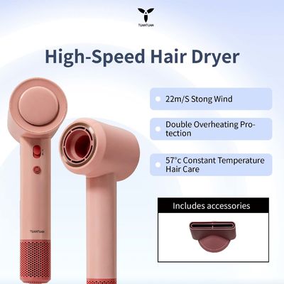 110,000rpm High Speed negative ion quick-drying Hair Dryer with 3 Heat Settings